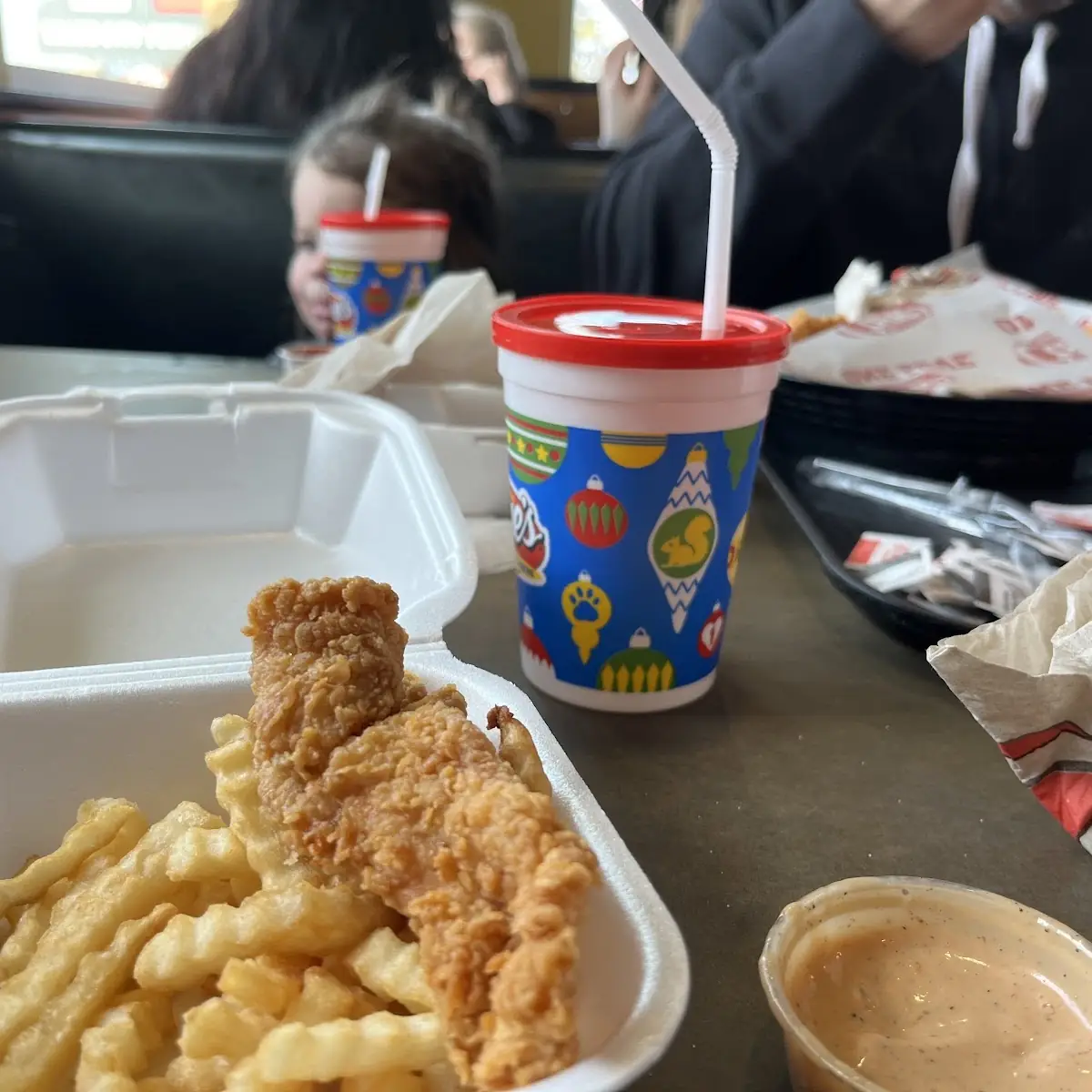 Kids Chicken Finger Dish