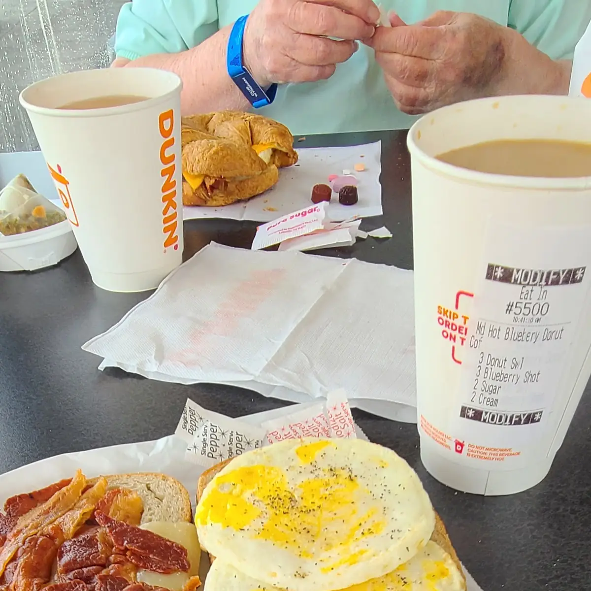 Bacon Egg and Cheese Croissant