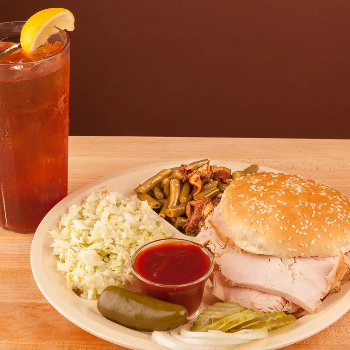 Brisket Sandwich Plate