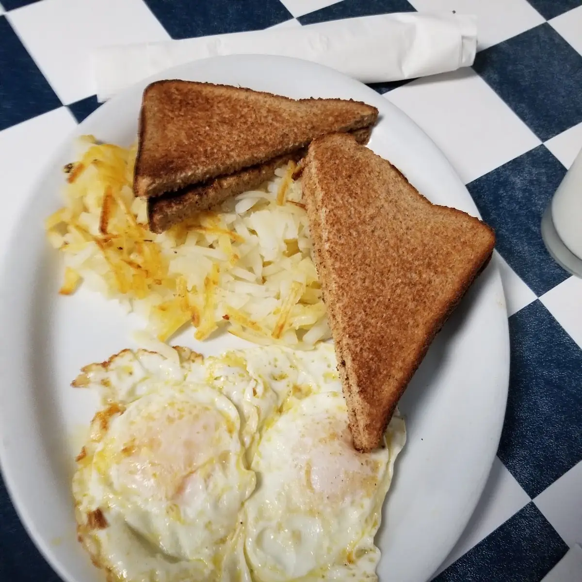 Two Eggs and Toast