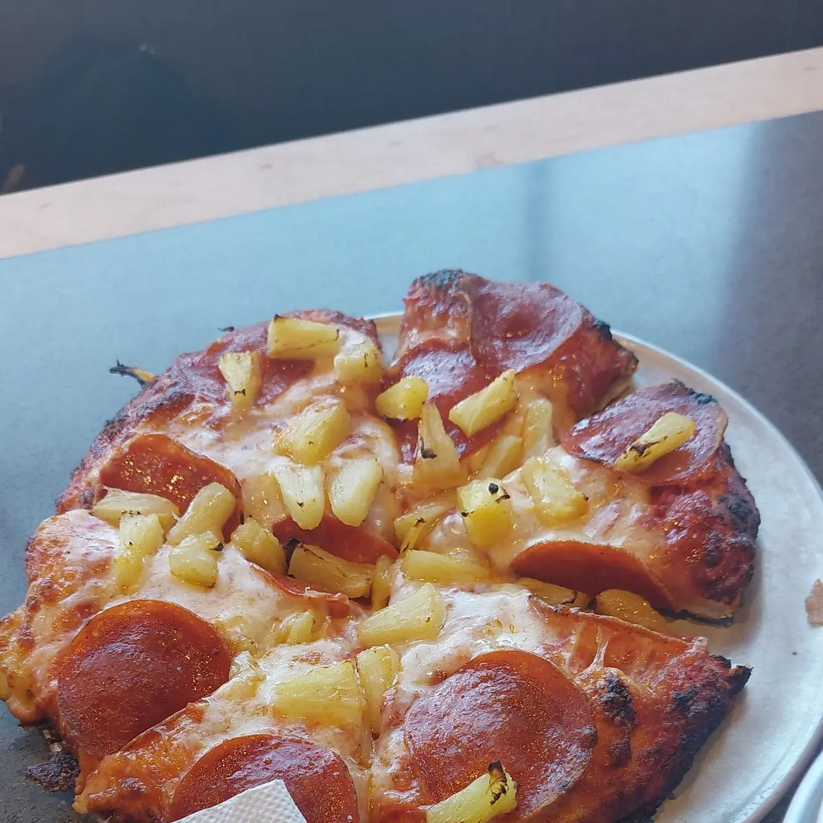 Pineapple and Personal Pizza