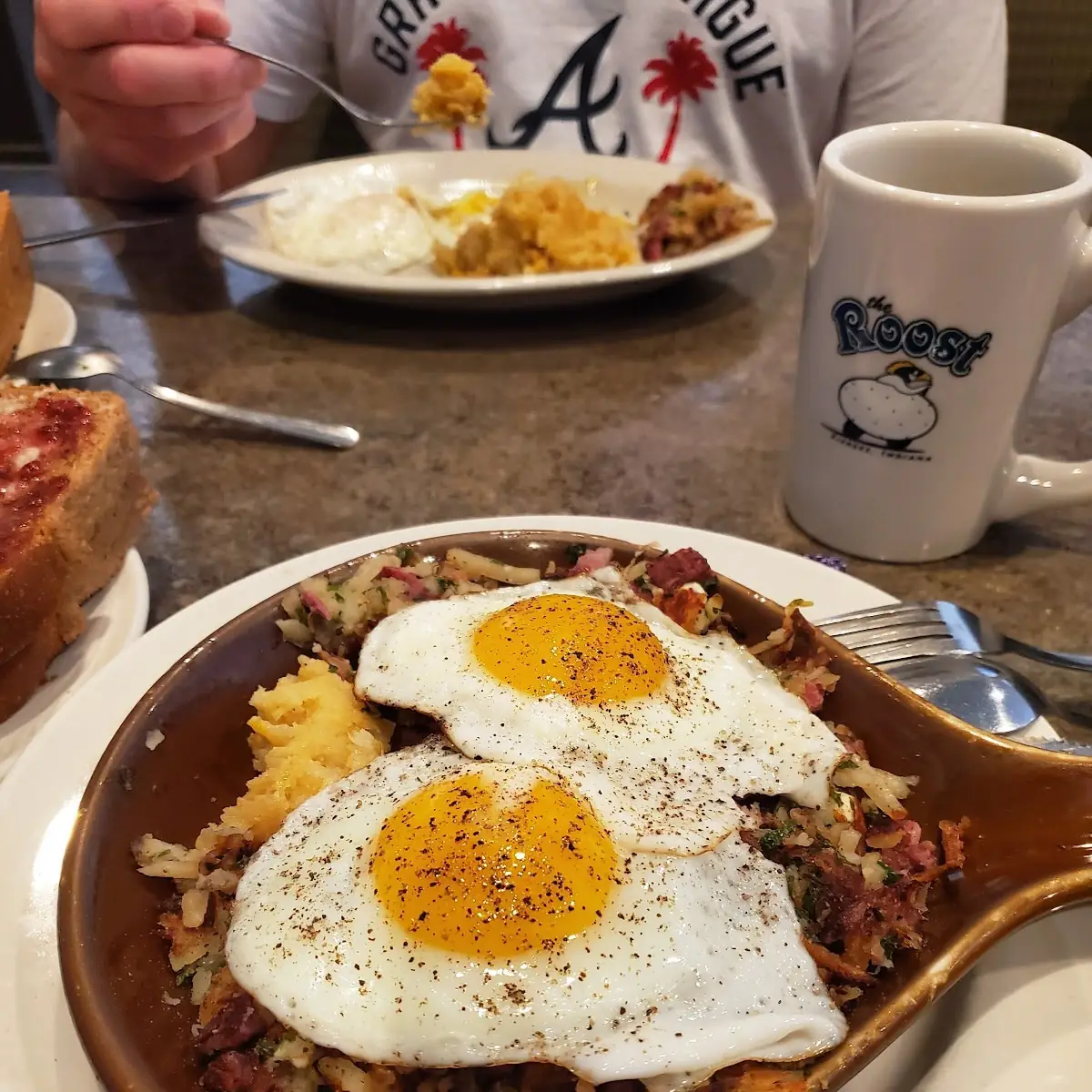Corned Beef Hash and Eggs