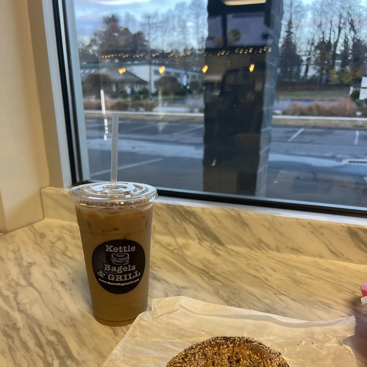 Everything Bagel with Lox Spread