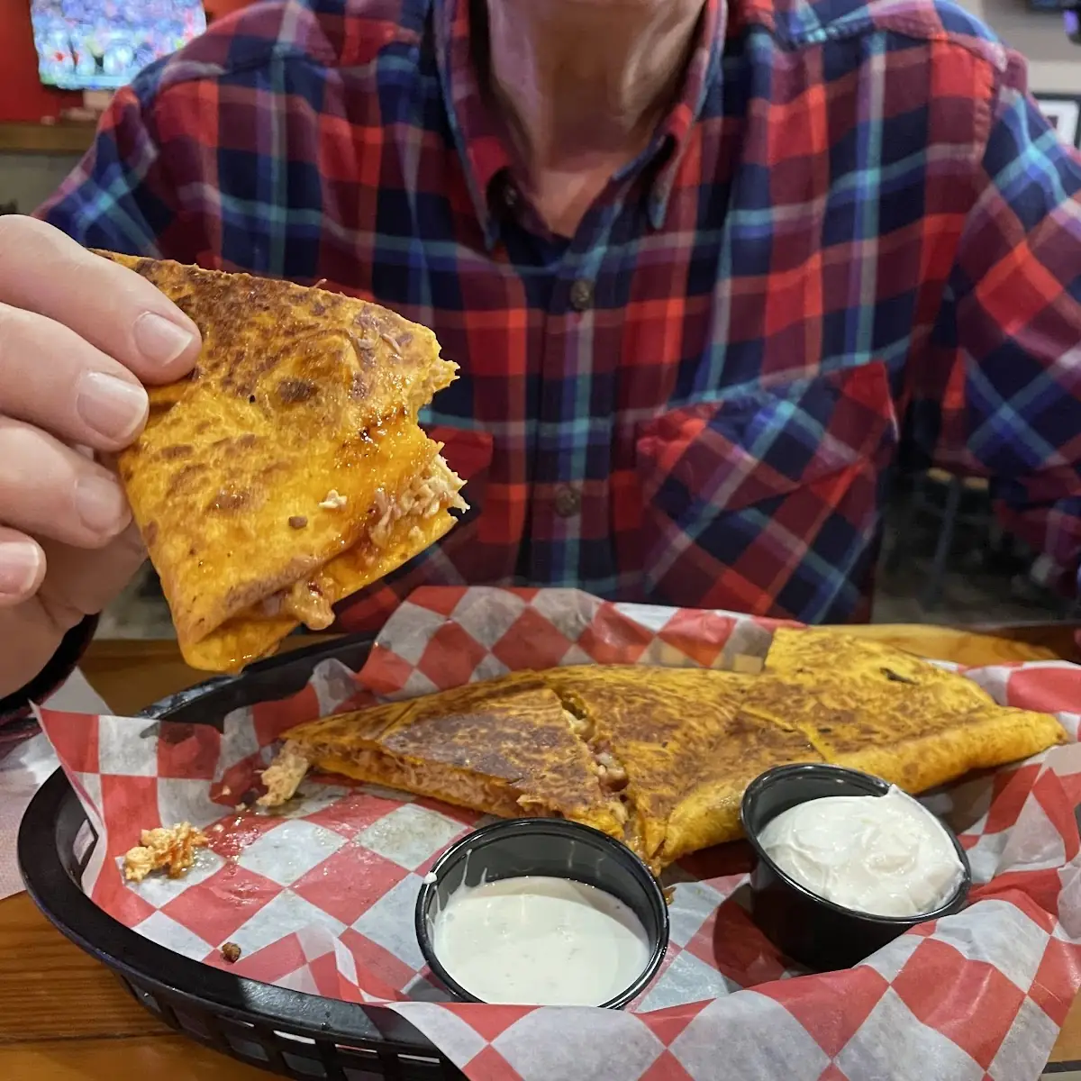 Buffalo Chicken Quesadilla