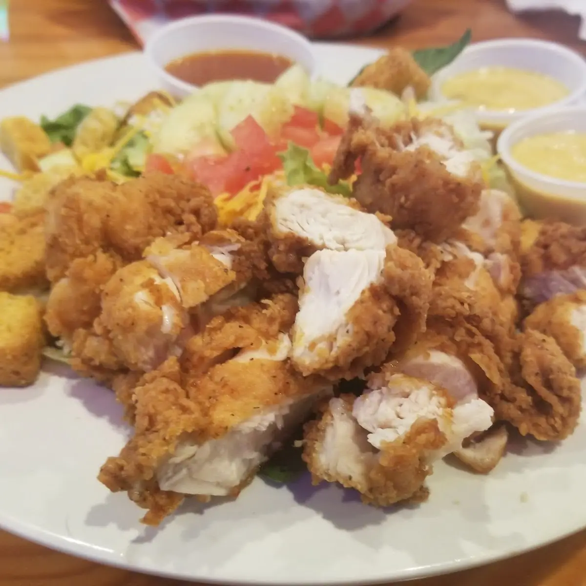 Fried Chicken Salad