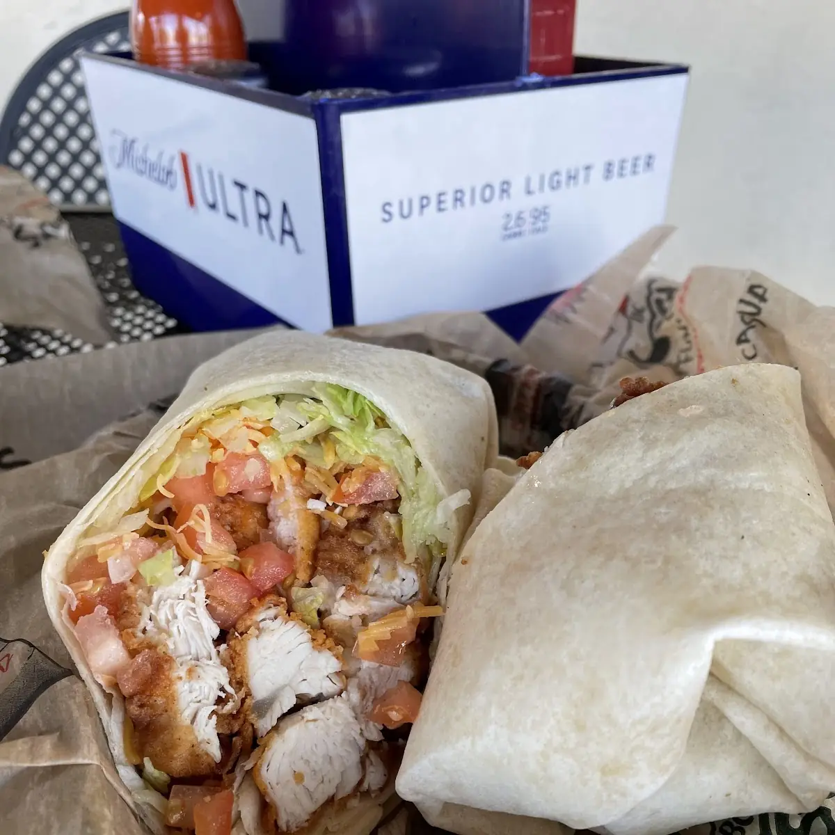 Fried Chicken Wrap