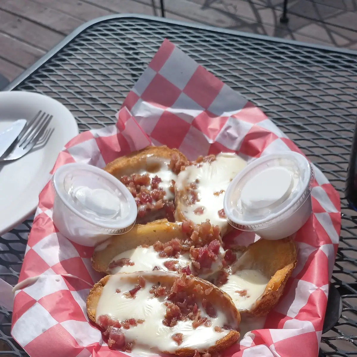 Loaded Baked Potato Wedges