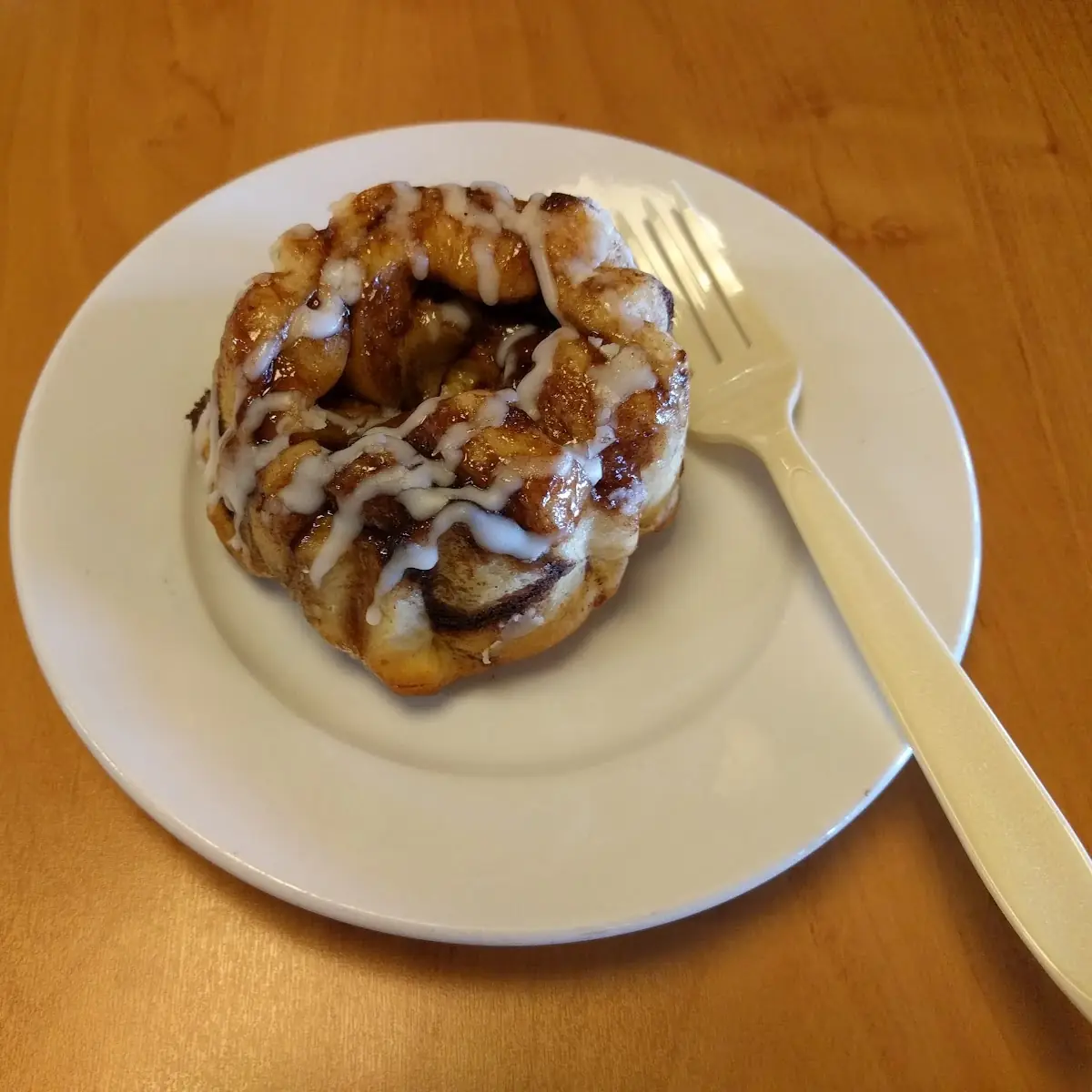 Cinnamon Sugar Caramel Cream Donut