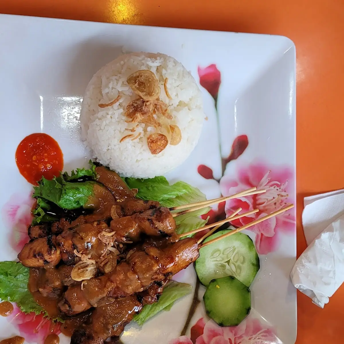 Chicken Satay Sate Ayam