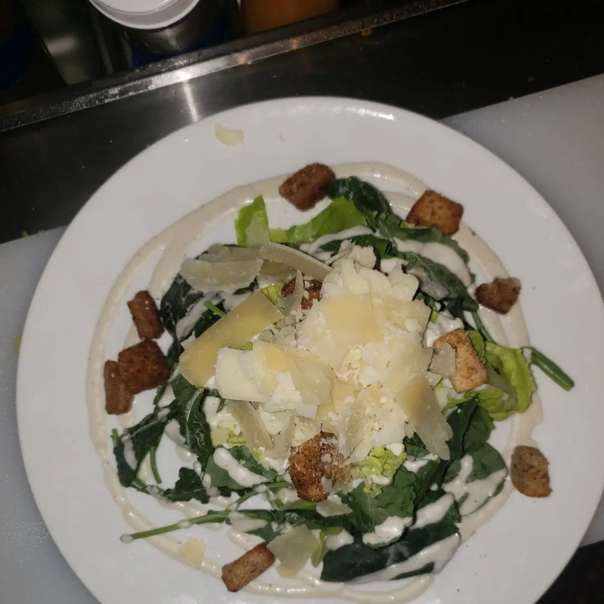 Kale Caesar Salad