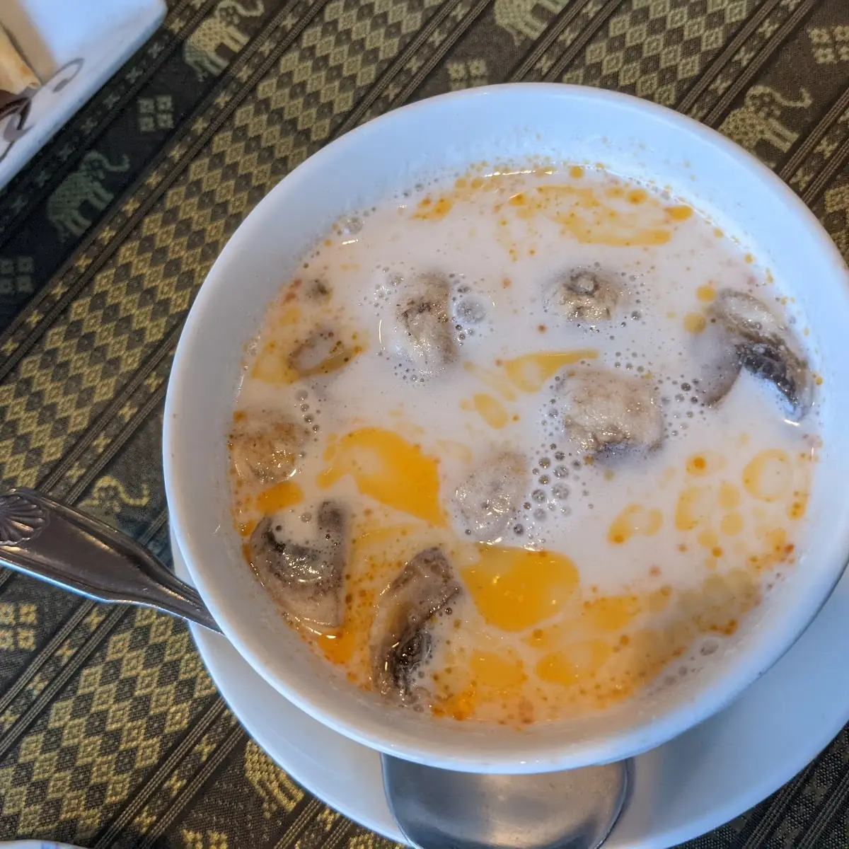 Vegetarian Tom Kha Soup