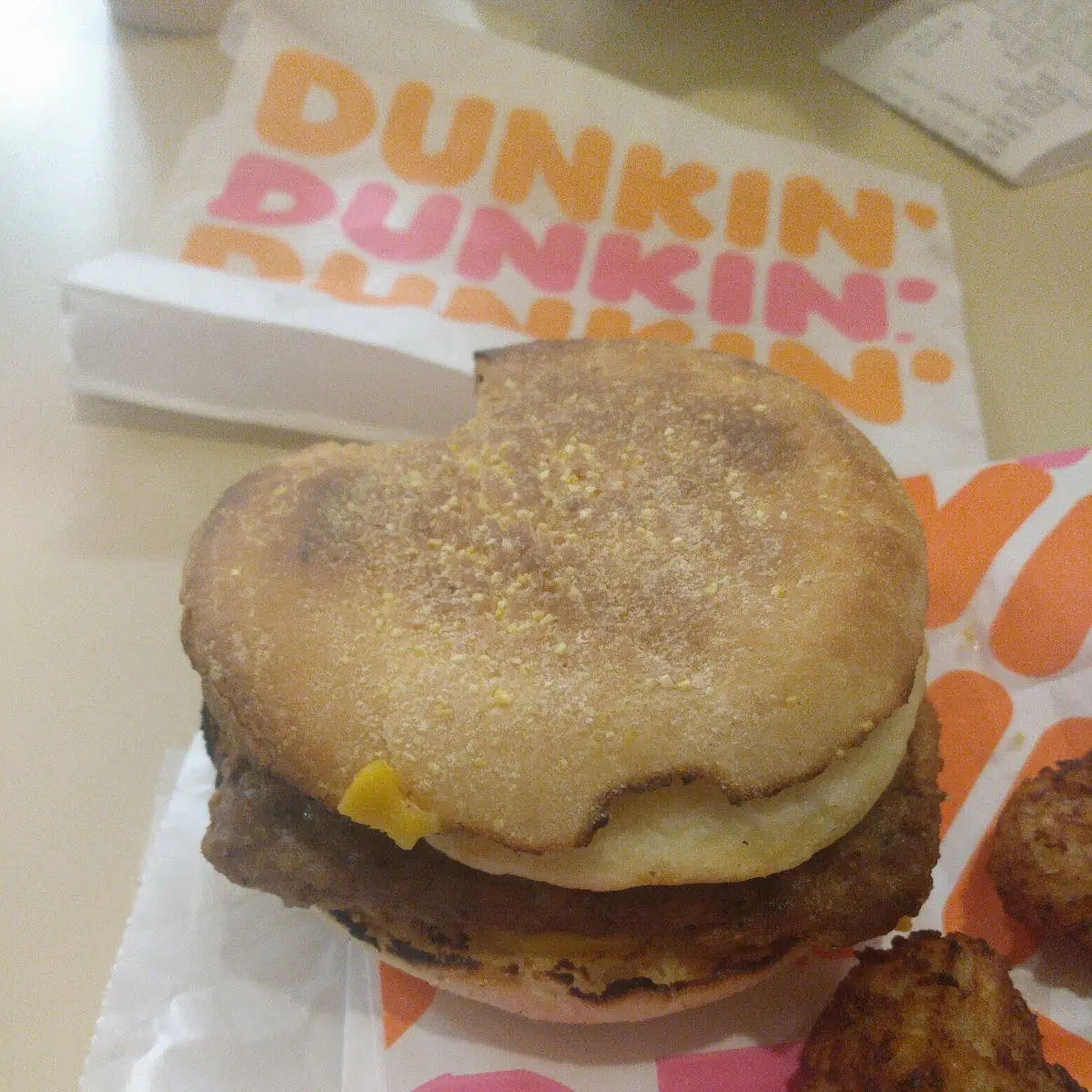 Turkey Sausage Biscuit