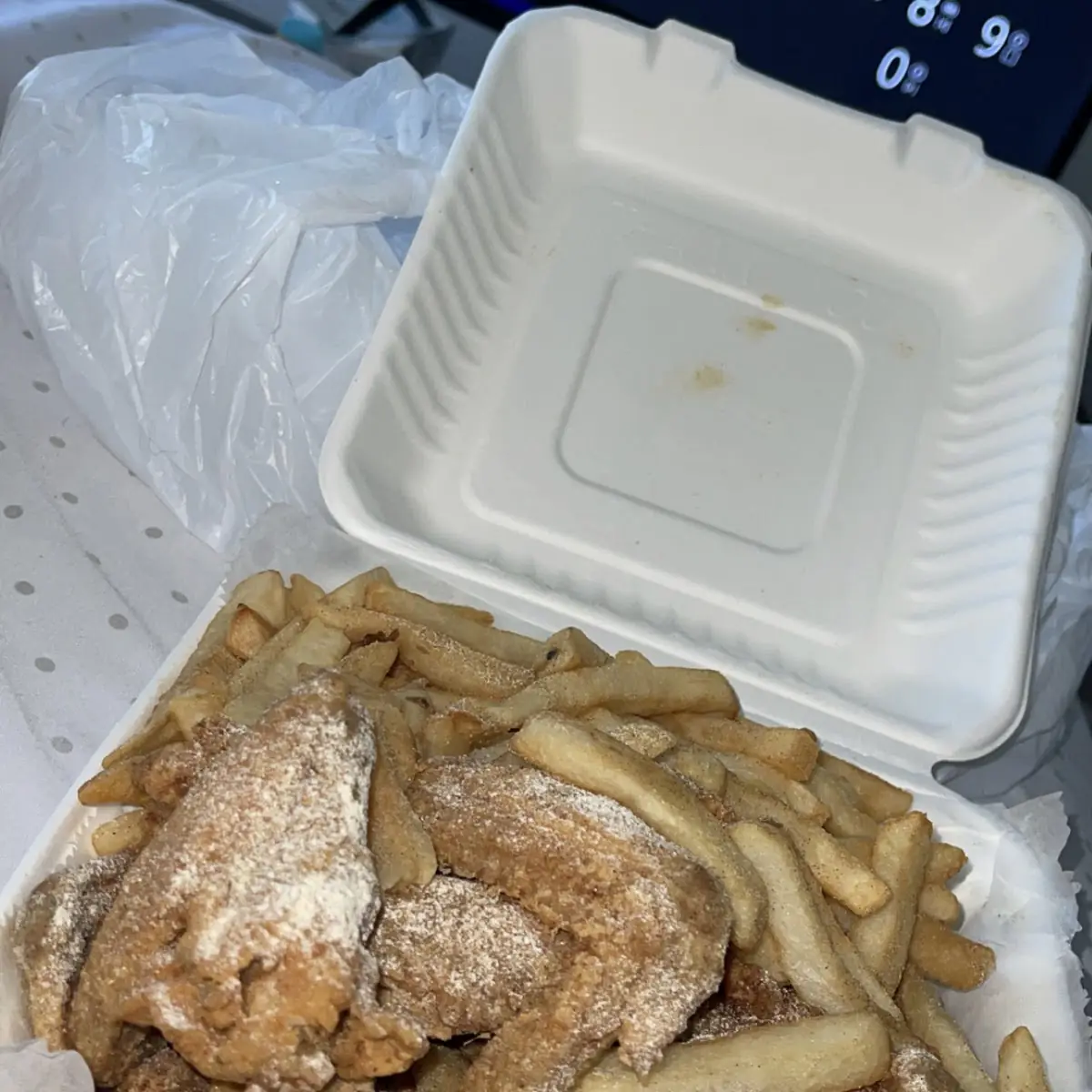 Chicken Wings and Fries