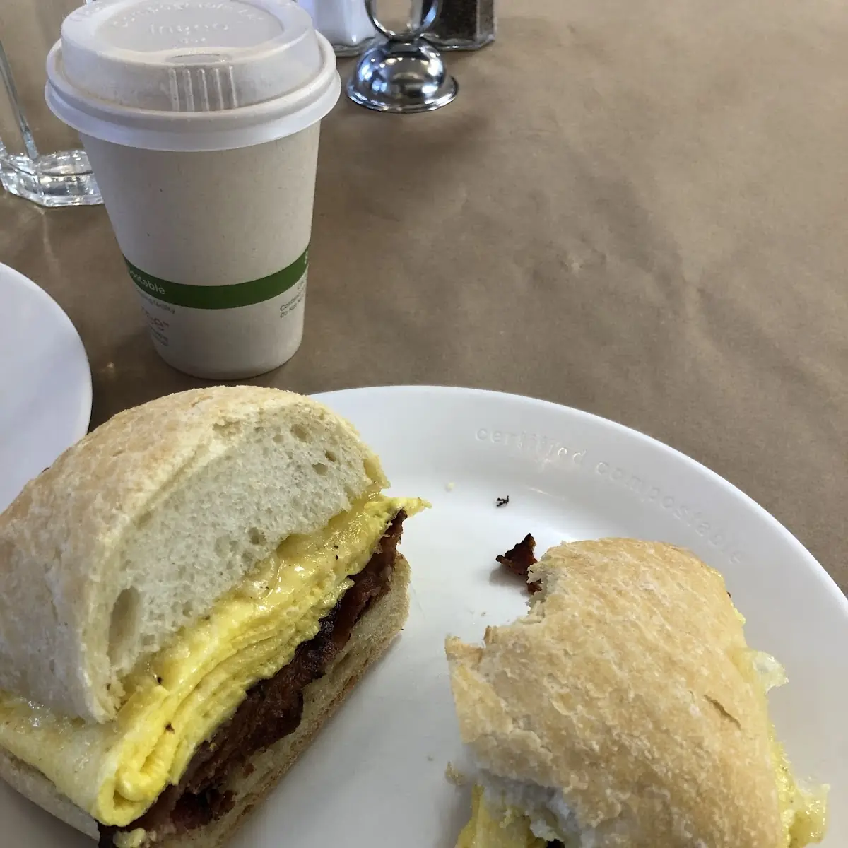 Custom Breakfast Sandwich