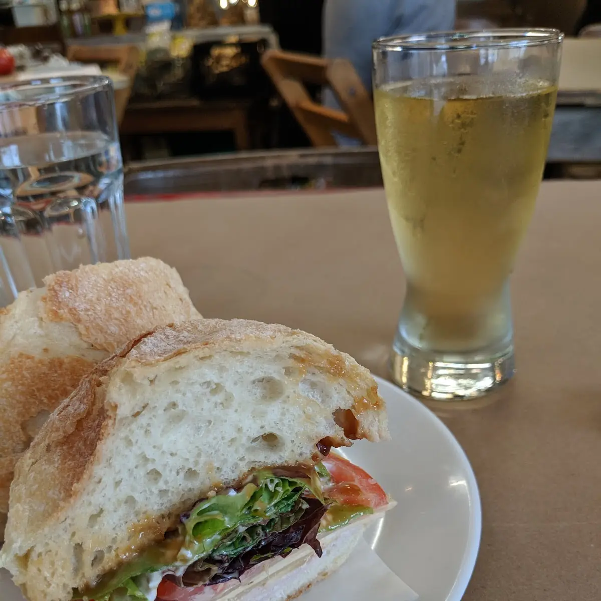 Turkey and Cheese Sandwich