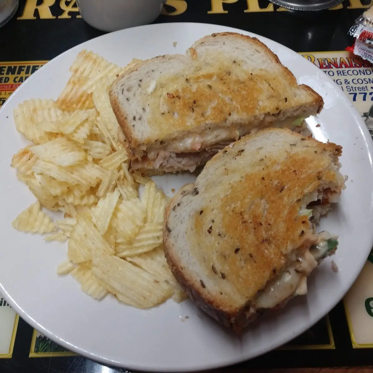 Turkey Ruben Sandwich