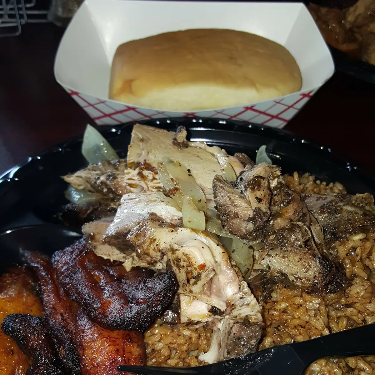 Pulled Pork Jerk Sandwich