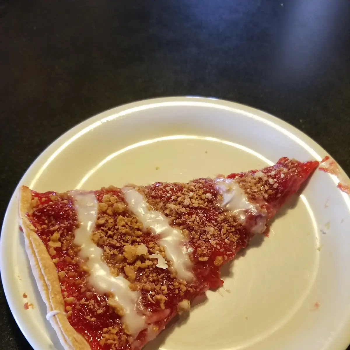 Cherry Cobbler Pizza