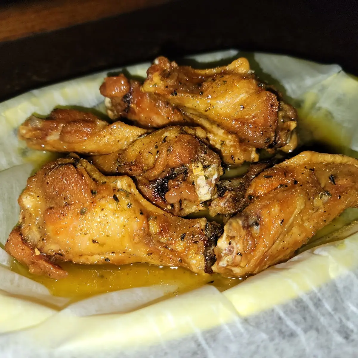 Garlic Parm Wings