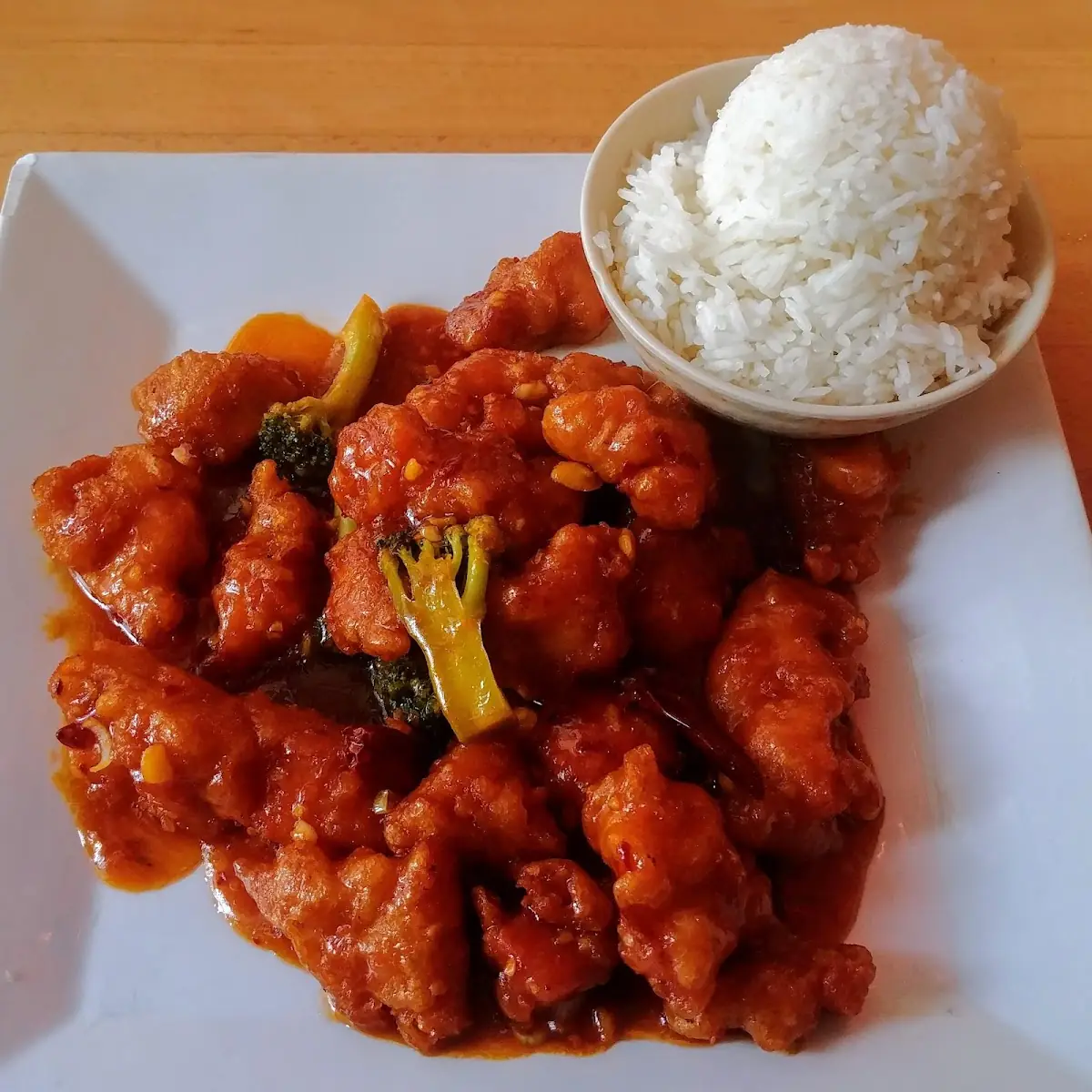 General TSO's Chicken with Rice