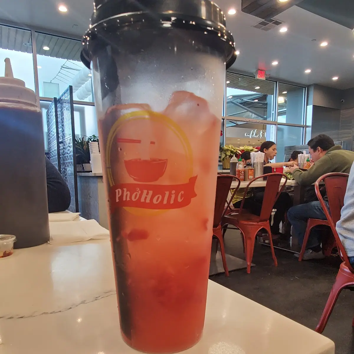 Peach Tea Latte