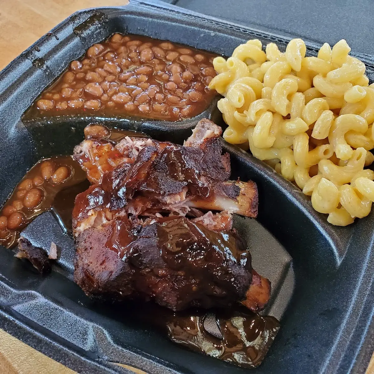 Trio Meat BBQ Baked Potato