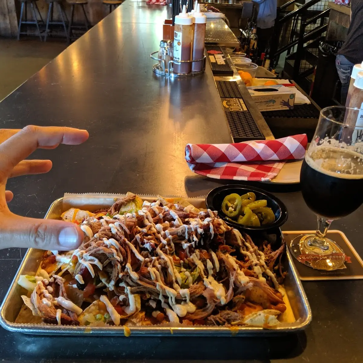 Hendricks BBQ Nachos