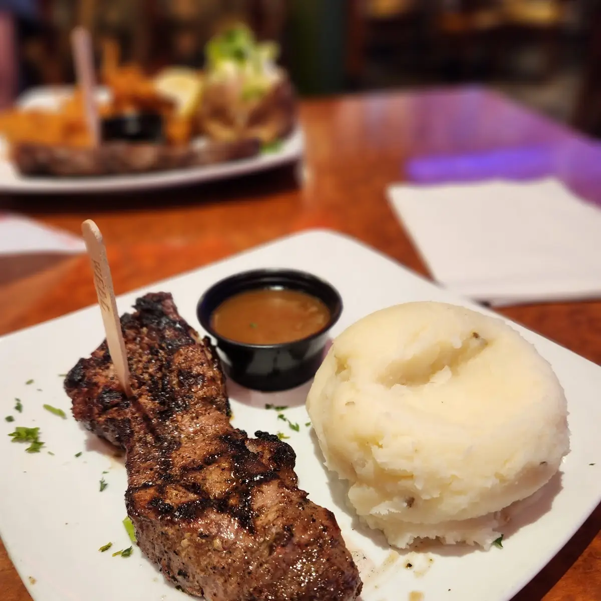 Smaller Plate Sirloin Steak Petite