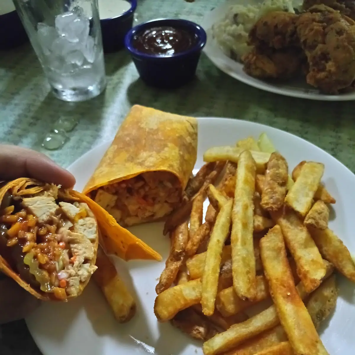 BBQ Slaw Wrap