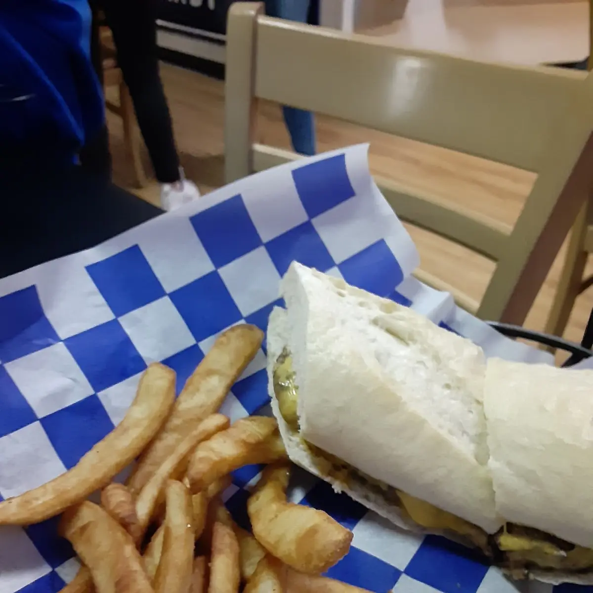 Cheeseburger Sub