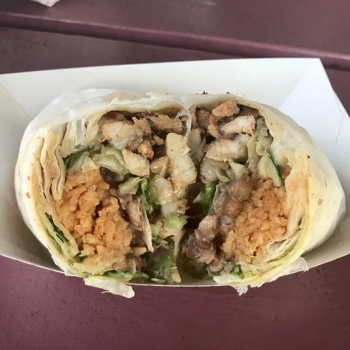 Chicken Burrito