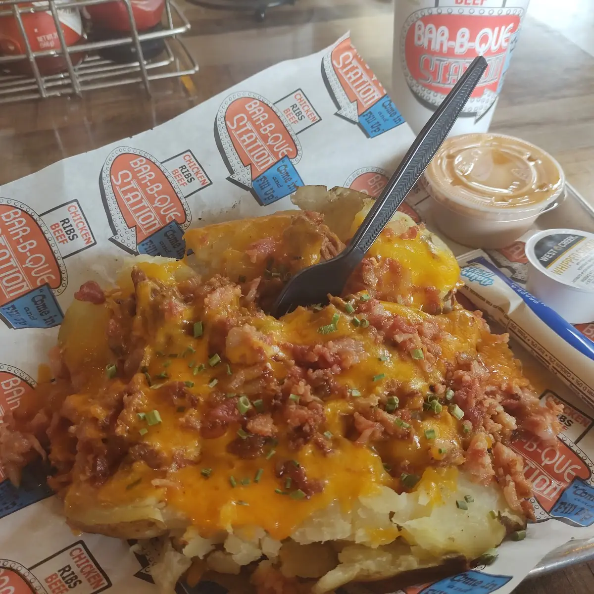 Baked Potato with Brisket