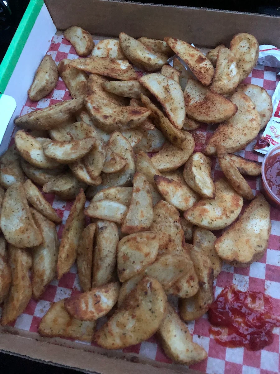 Potato Wedges, Red Swan Pizza - Calgary Macleod Trail