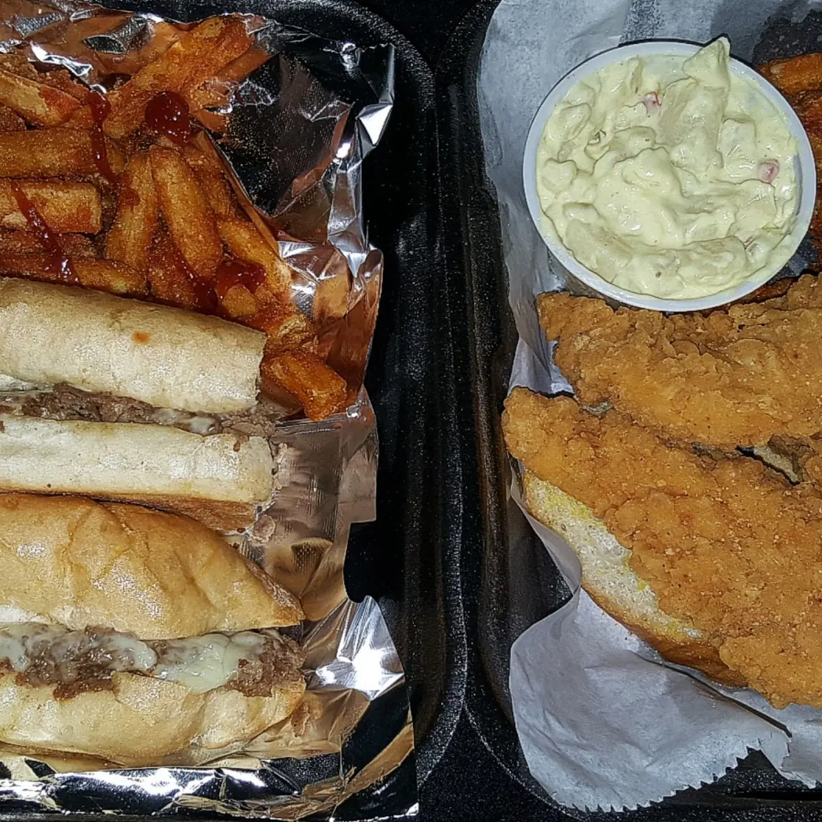 Fries & Chicken Tender