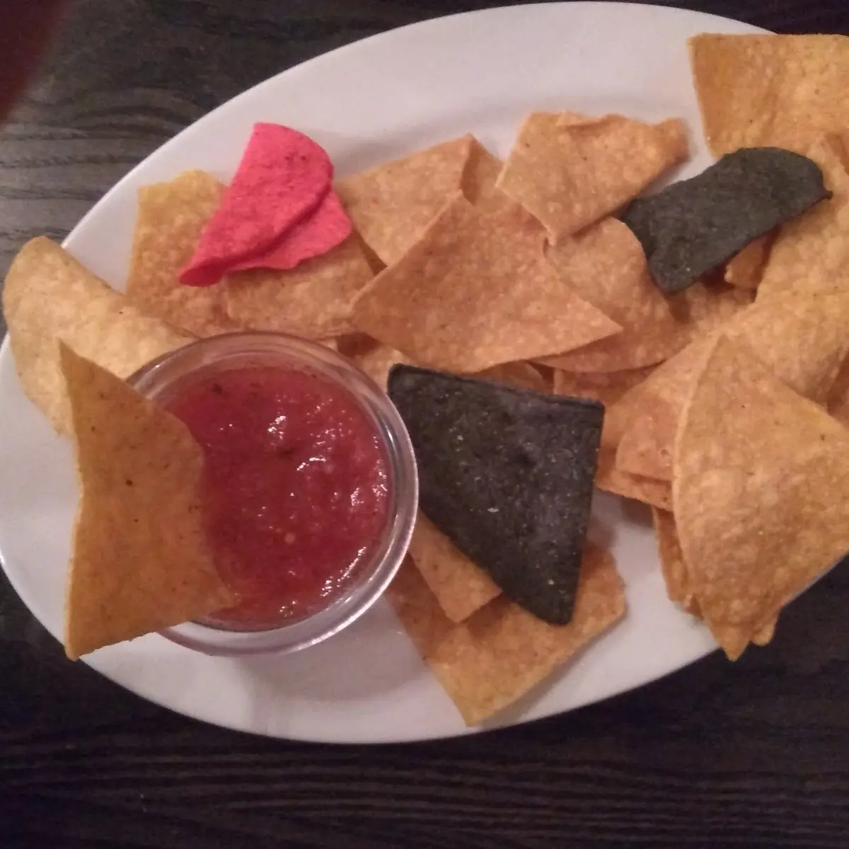 Free Homemade Tortilla Chips & Salsa