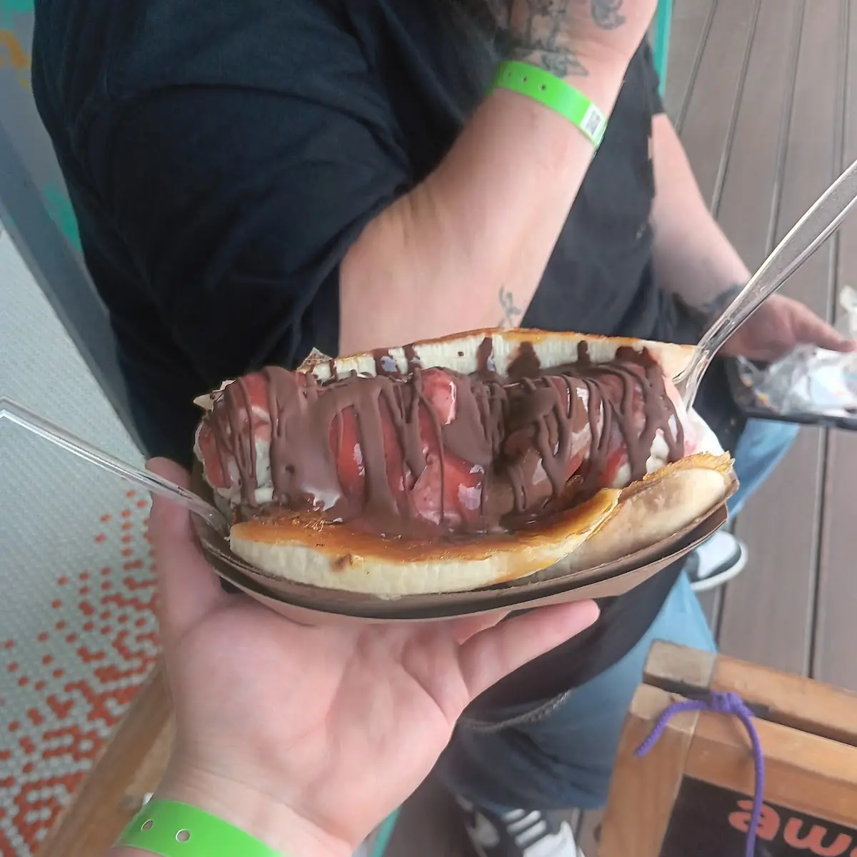 Caramelized Banana Split