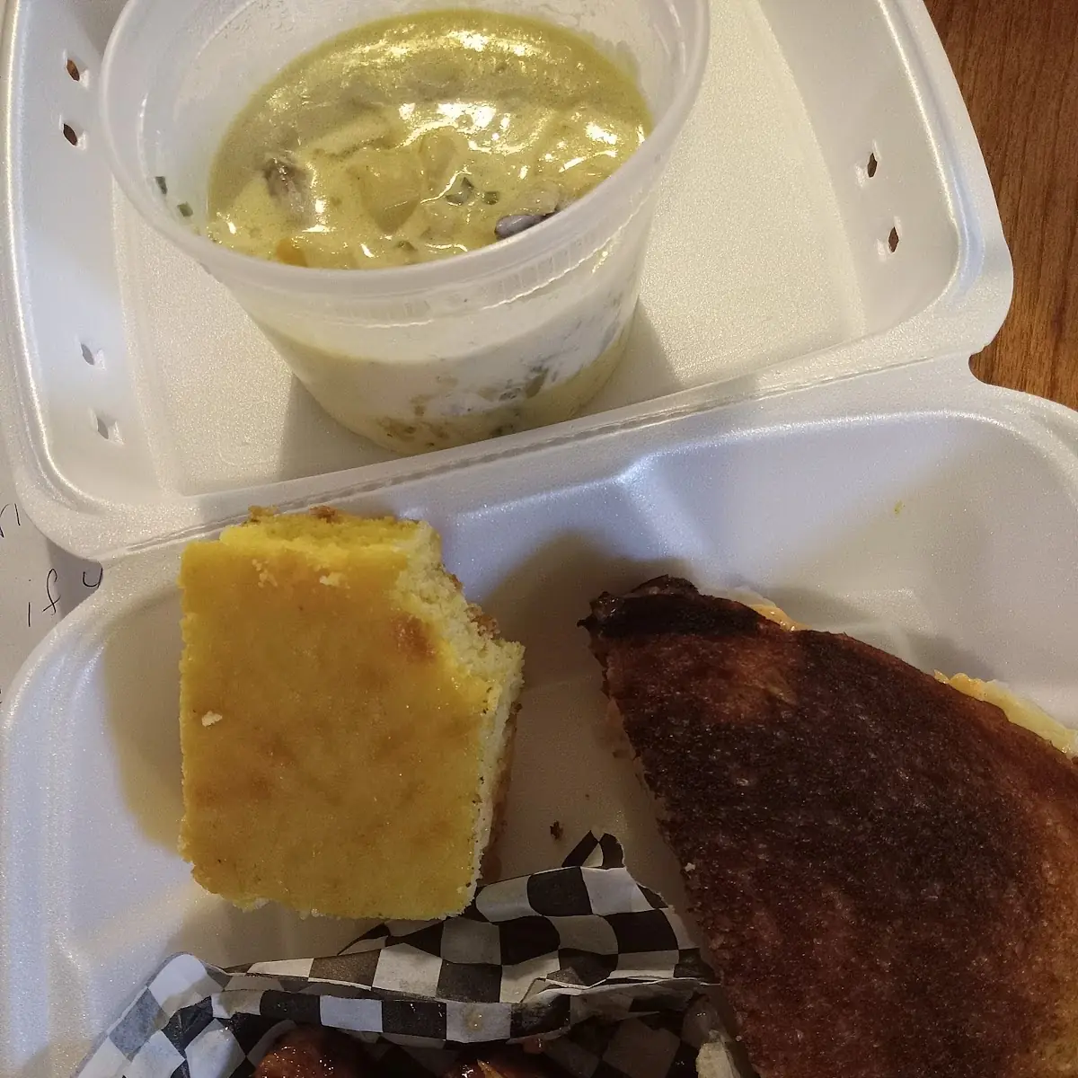 Reuben Sandwich Corn Bread Wings