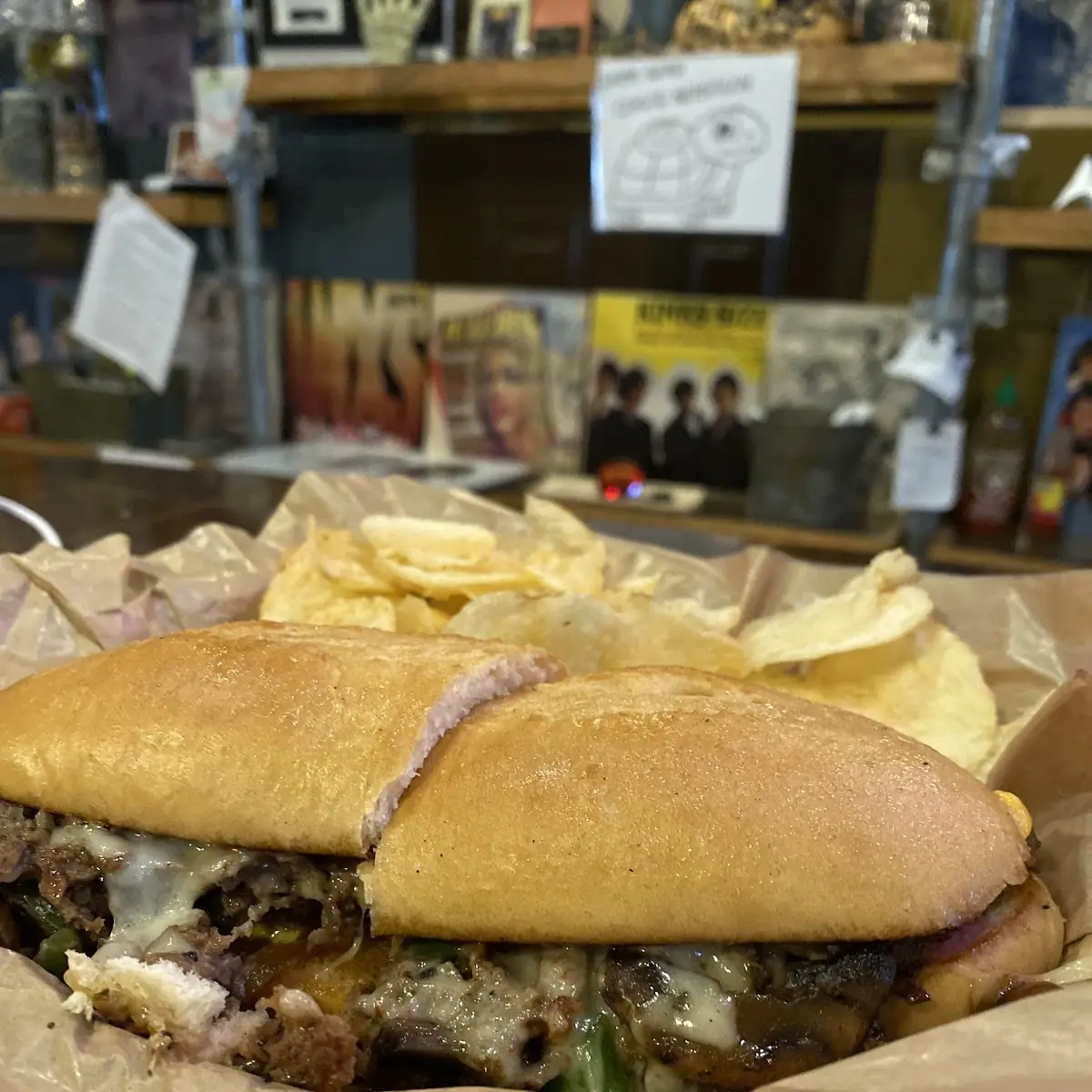 Philly Cheese Steak Sandwich