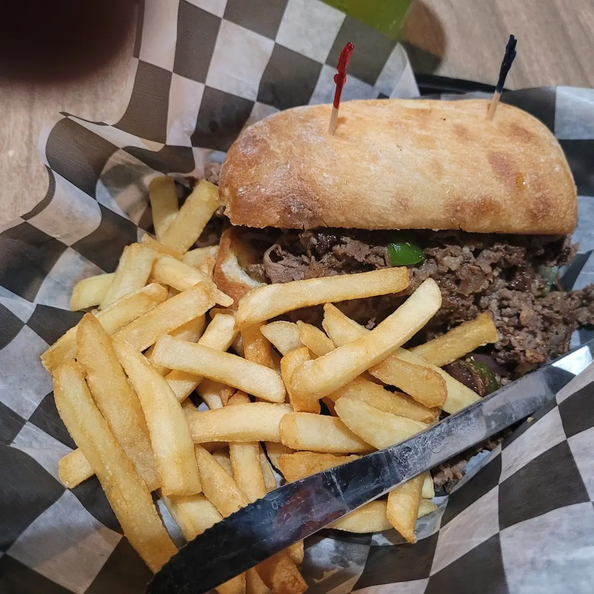 Philly Cheese Steak Sandwich