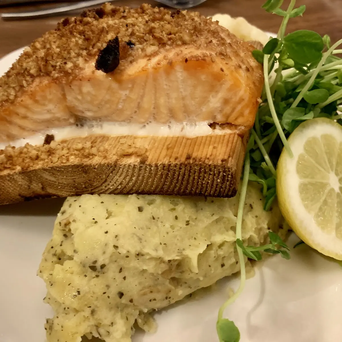 Cedar Planked Salmon