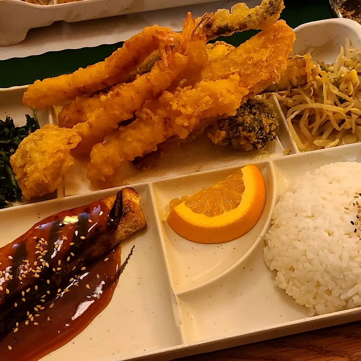 Salmon Teriyaki Bento Box