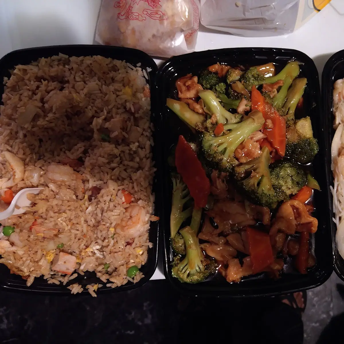 Chicken w Extra Broccoli & White Rice