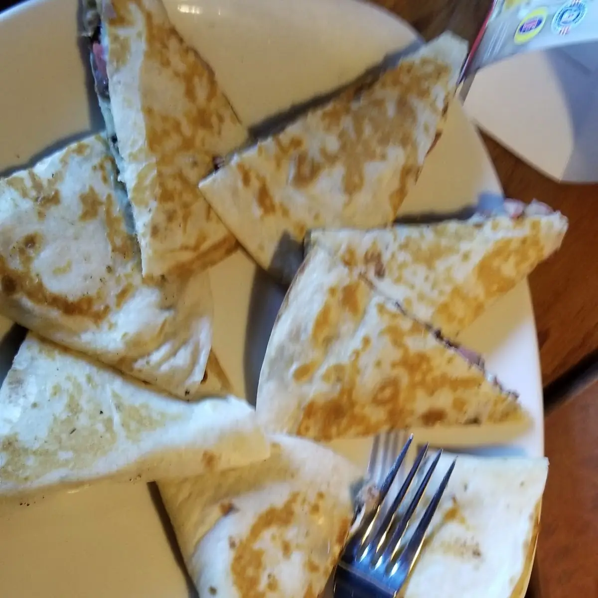 Alice Springs Chicken Quesadilla