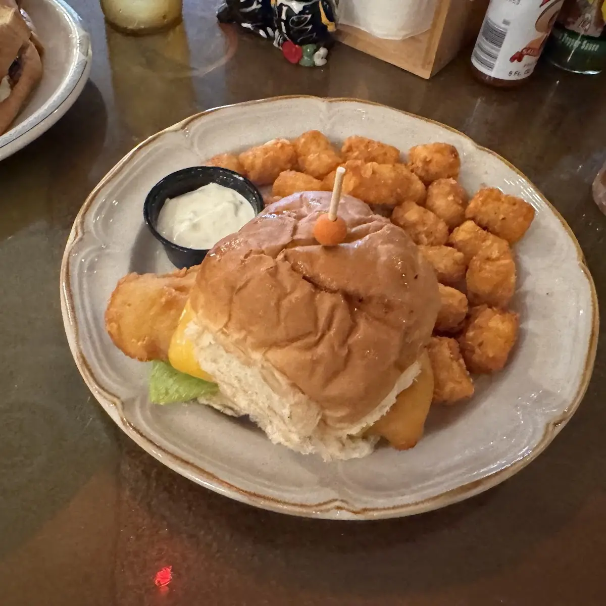 Fried Chicken in a Biscuit
