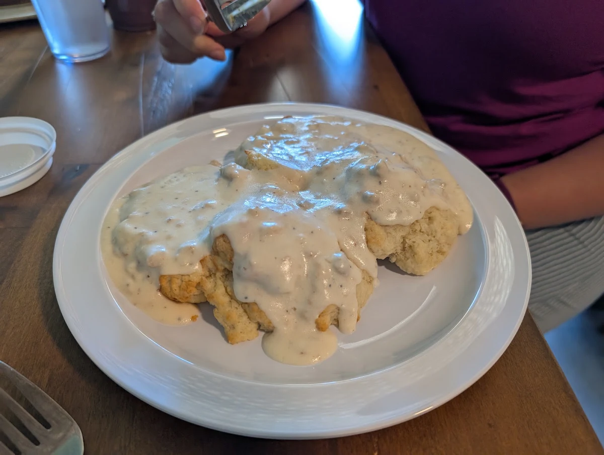 Biscuits and Sausage Gravy