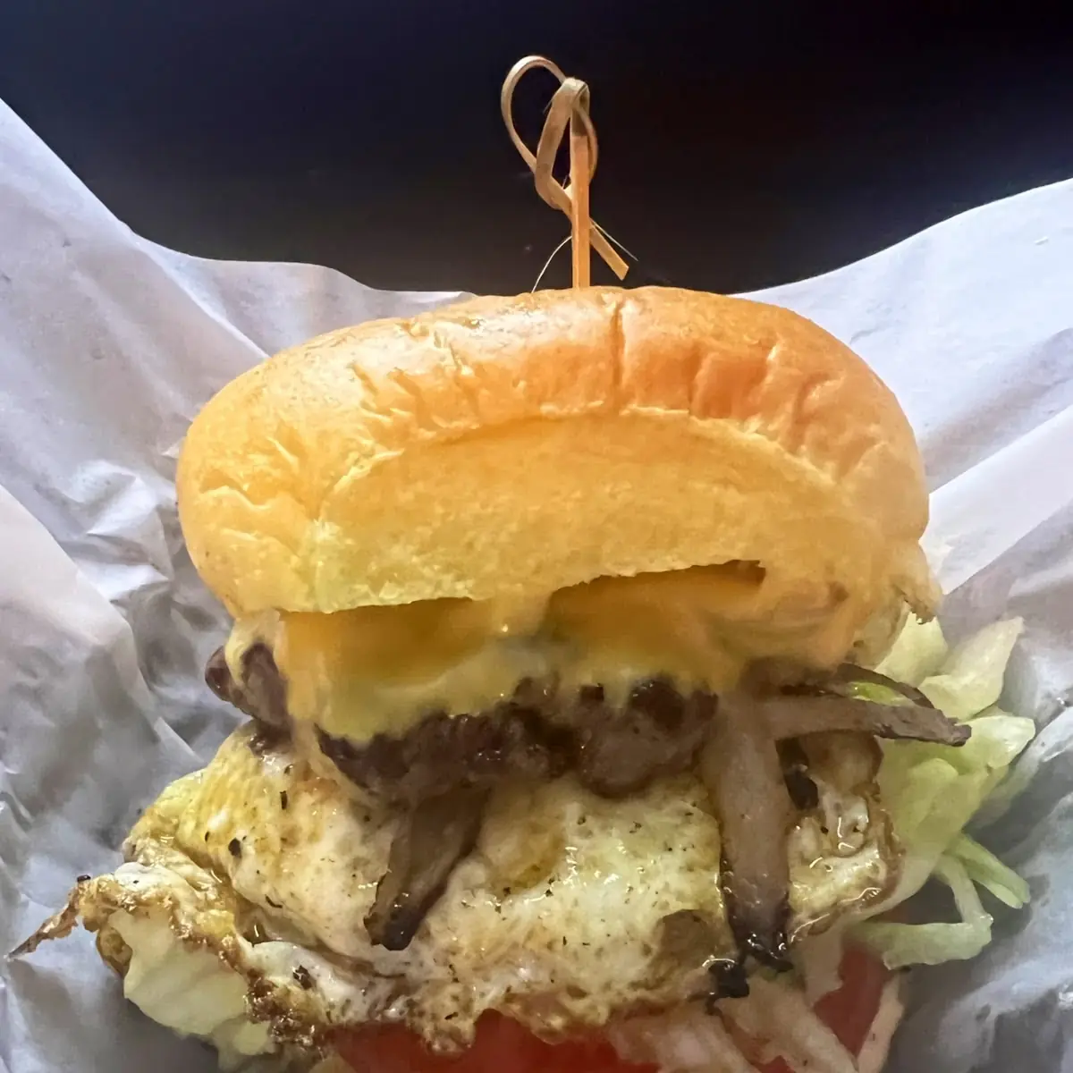 Single Smash Burger