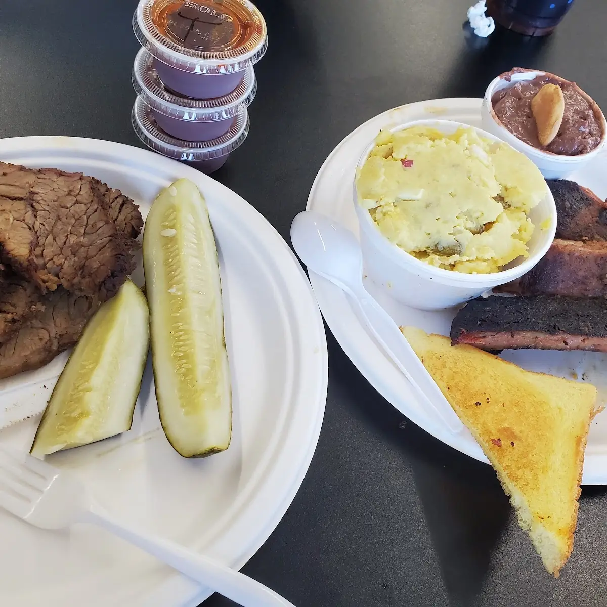 Beef Brisket and Spare Ribs