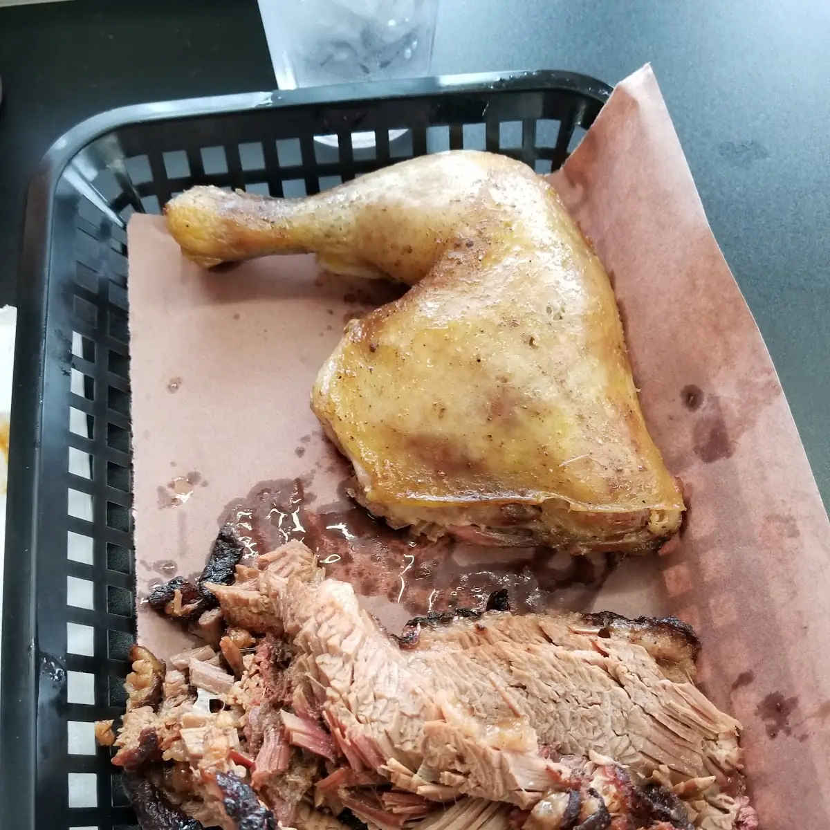 Brisket and BBQ Chicken