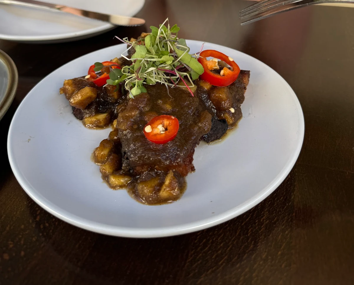 Jerked Pork Belly Small Plate