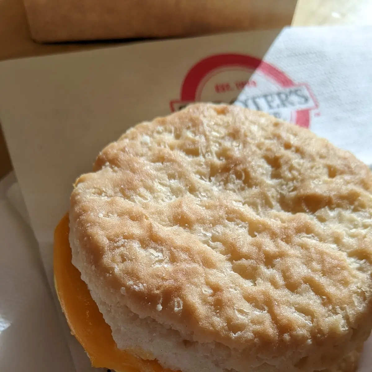 Egg and Cheese Biscuit